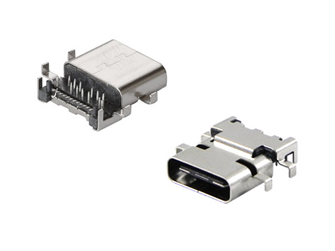 USB Type C side entry connectors